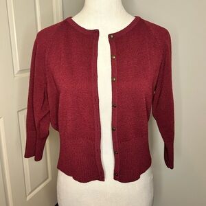 St. John Sport Button Front Cardiagn